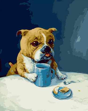 Schilderen op Nummer Honden PBN464